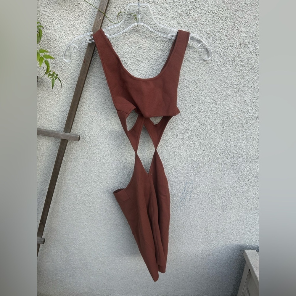 ZEYNEP ARÇAY Chain Knit Mini Dress - Brown - Picture 6 of 8